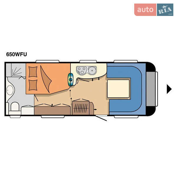 Будинок на колесах Hobby 650 2008 в Дніпрі