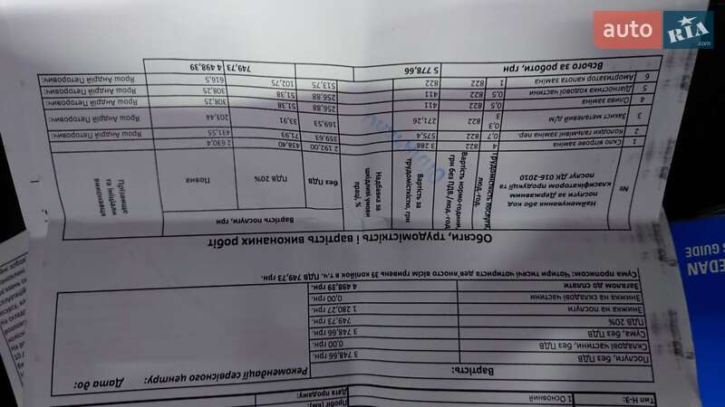 Седан Honda Accord 2019 в Львові