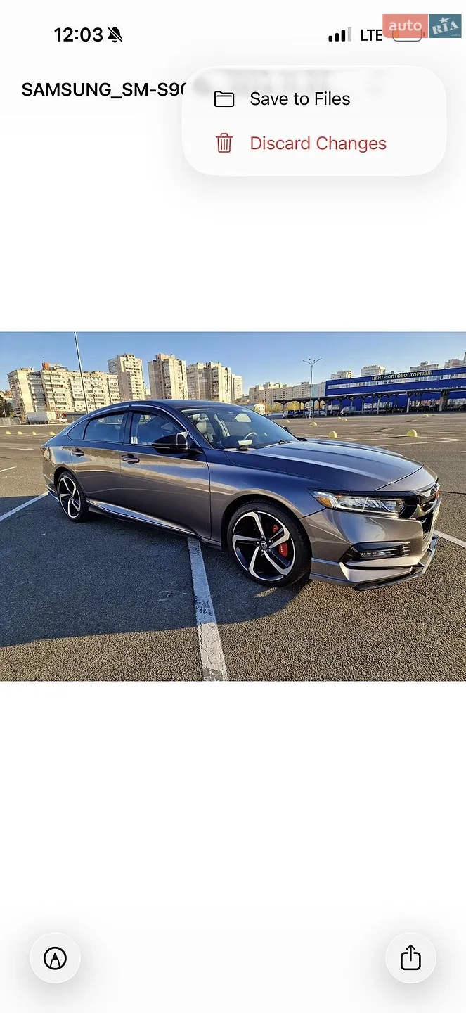 2018 Honda Accord - фото 1