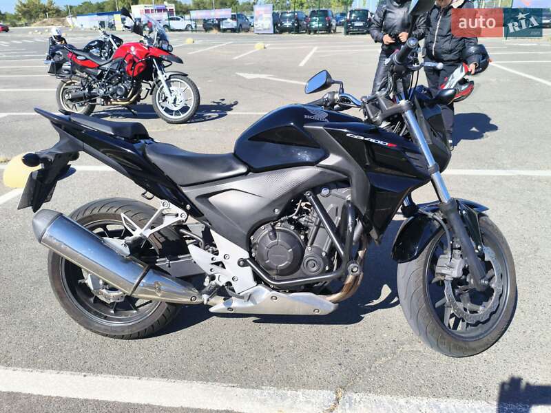 Мотоцикл Без обтекателей (Naked bike) Honda CB 400F 2014 в 