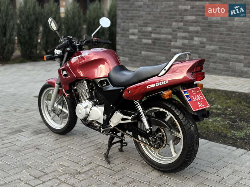 Мотоцикл Без обтекателей (Naked bike) Honda CB 500 1997 в Ровно фото 8 Мотоцикл Без обтекателей (Naked bike) Honda CB 500 1997 в Ровно