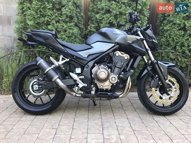 Мотоцикл Без обтекателей (Naked bike) Honda CB 500F 2021 в 