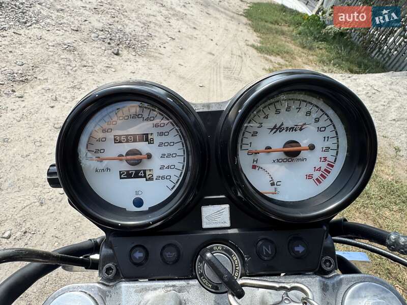 Мотоцикл Без обтекателей (Naked bike) Honda CB 600F Hornet 2000 в Фастове фото 5 Мотоцикл Без обтекателей (Naked bike) Honda CB 600F Hornet 2000 в Фастове