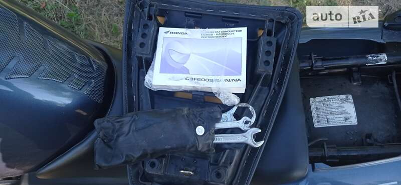 Мотоцикл Спорт-туризм Honda CBF 600N 2004 в Ананьеве фото 18 Мотоцикл Спорт-туризм Honda CBF 600N 2004 в Ананьеве