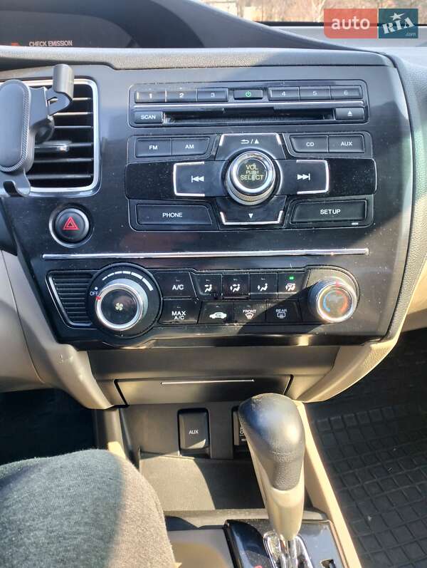 Седан Honda Civic 2013 в Запоріжжі фото 2 Седан Honda Civic 2013 в Запоріжжі