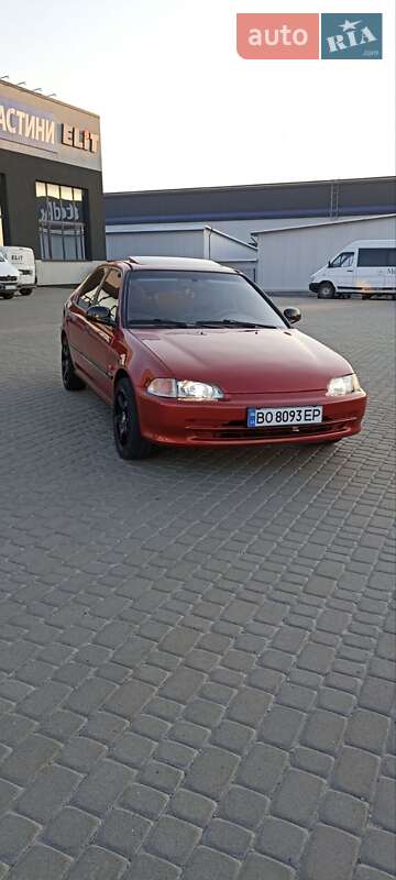 Седан Honda Civic 1993 в Тернополі фото 5 Седан Honda Civic 1993 в Тернополі