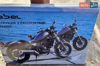 Боббер Honda CMX 500 Rebel 2017 в Кривому Розі