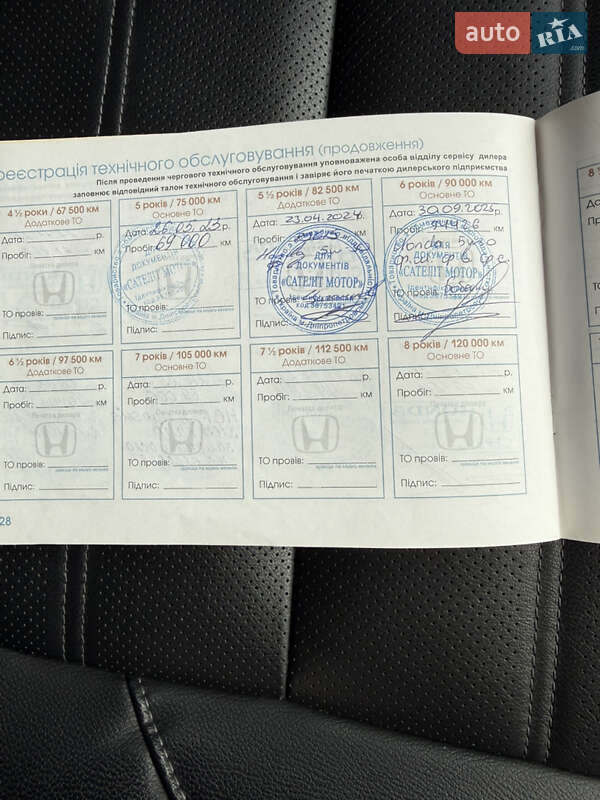 Внедорожник / Кроссовер Honda CR-V 2018 в Днепре