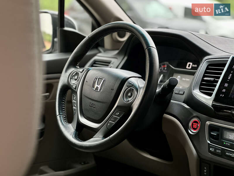 Внедорожник / Кроссовер Honda Pilot 2017 в Черновцах фото 10 Внедорожник / Кроссовер Honda Pilot 2017 в Черновцах