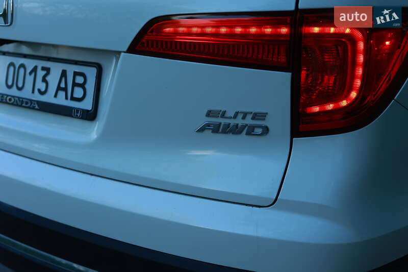 Внедорожник / Кроссовер Honda Pilot 2017 в Лубнах