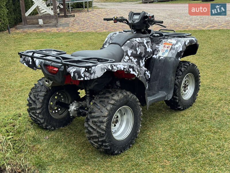 Квадроцикл утилитарный Honda TRX 500FM1 2015 в Рокитном фото 9 Квадроцикл утилитарный Honda TRX 500FM1 2015 в Рокитном