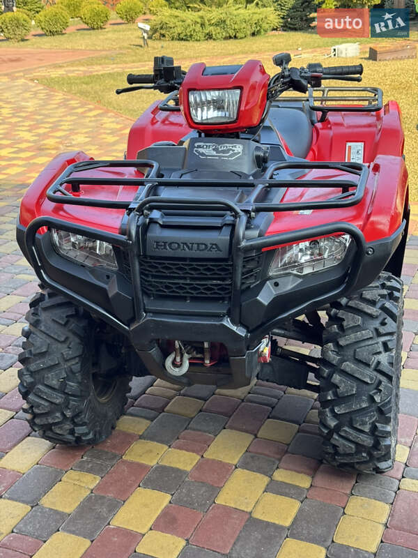 Квадроцикл  утилитарный Honda TRX 500FPA 2014 в 