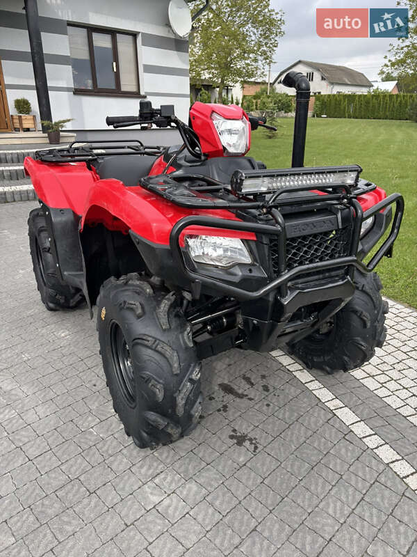 Квадроцикл  утилитарный Honda TRX 500FPA 2019 в 