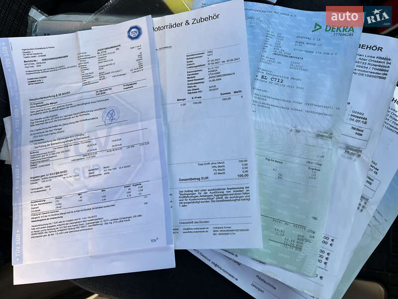 Мотоцикл Спорт-туризм Honda VTR 1000 2002 в Буську