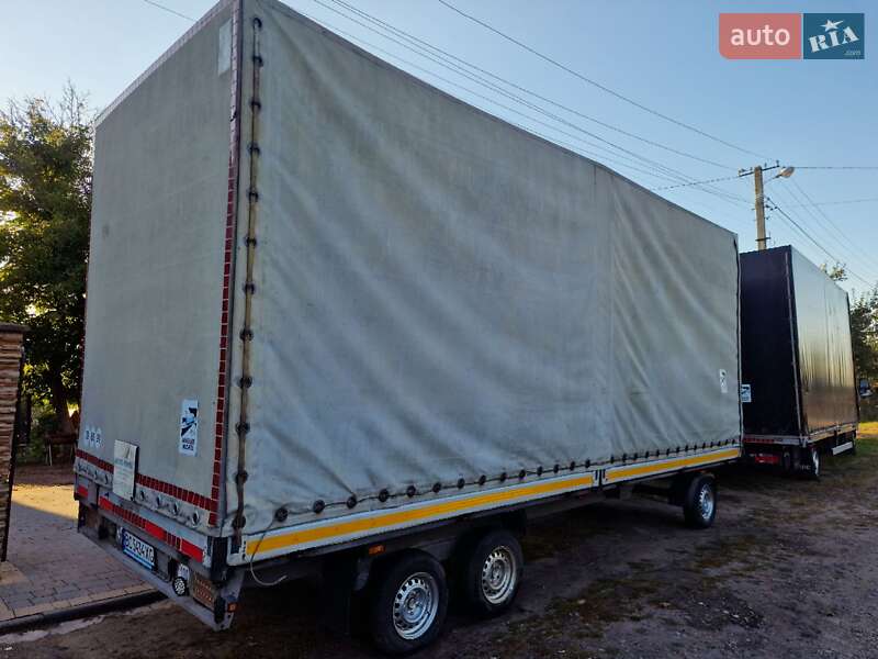 Тентований борт (штора) - прицеп Humbaur 5190 2007 в Судовій Вишні фото 19 Тентований борт (штора) - прицеп Humbaur 5190 2007 в Судовій Вишні