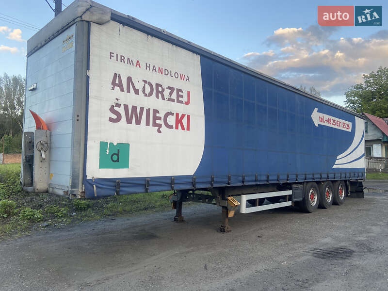 Тентованный борт (штора) - полуприцеп Humbaur HSA 2010 в Львове