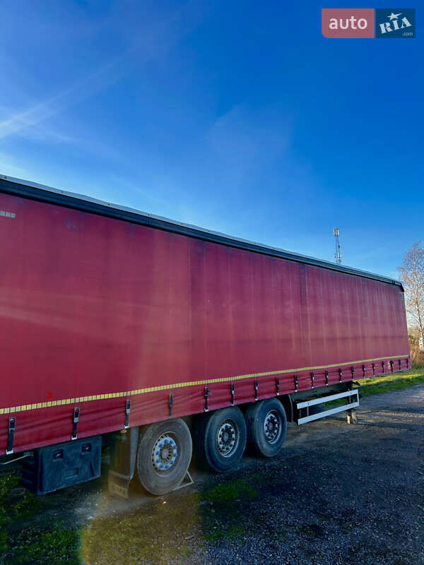 Тентований борт (штора) - прицеп Humbaur HSA 2007 в Львові