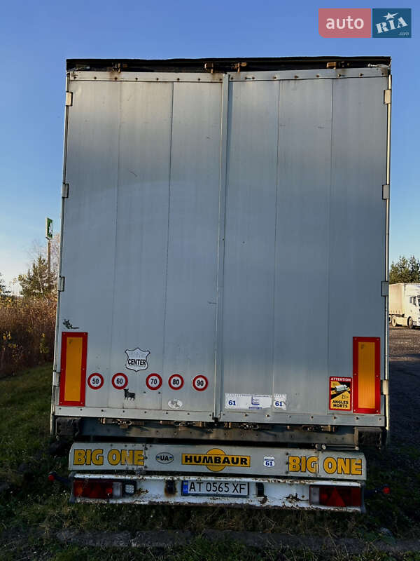 Тентований борт (штора) - прицеп Humbaur HSA 2007 в Львові