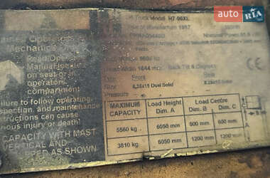 Вилочный погрузчик Hyster H 1997 в 