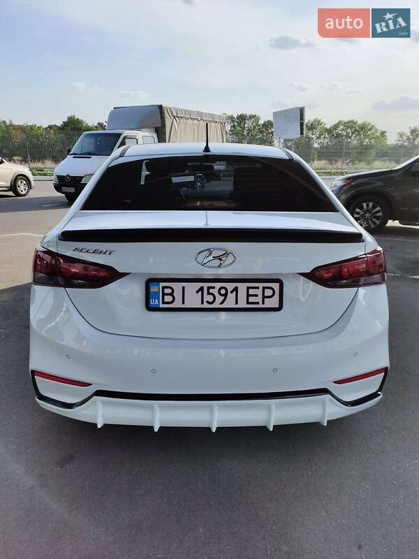 Седан Hyundai Accent 2017 в Полтаві