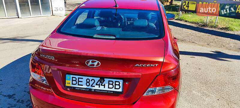 Седан Hyundai Accent 2012 в Николаеве фото 10 Седан Hyundai Accent 2012 в Николаеве