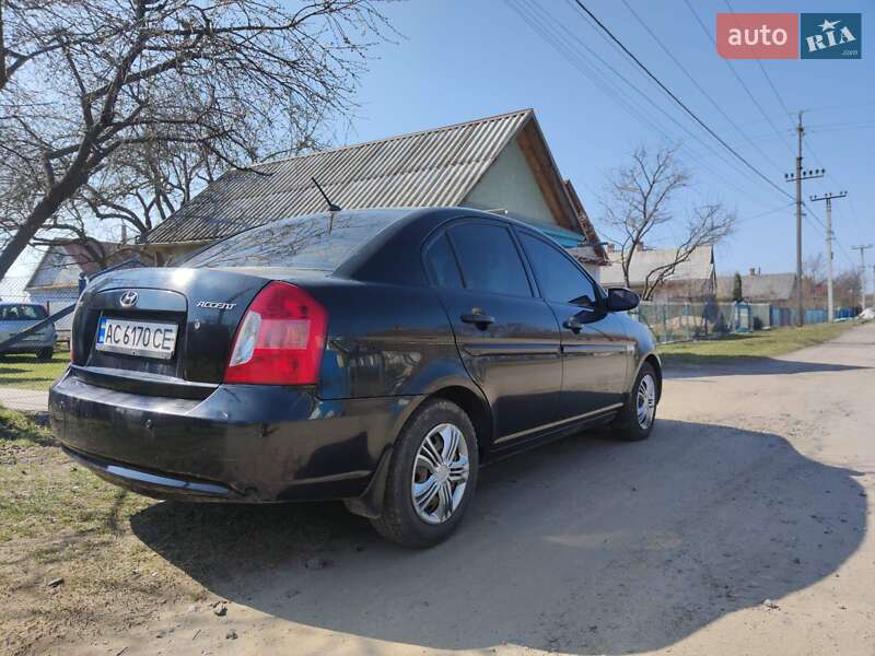 Седан Hyundai Accent 2008 в Луцке фото 5 Седан Hyundai Accent 2008 в Луцке