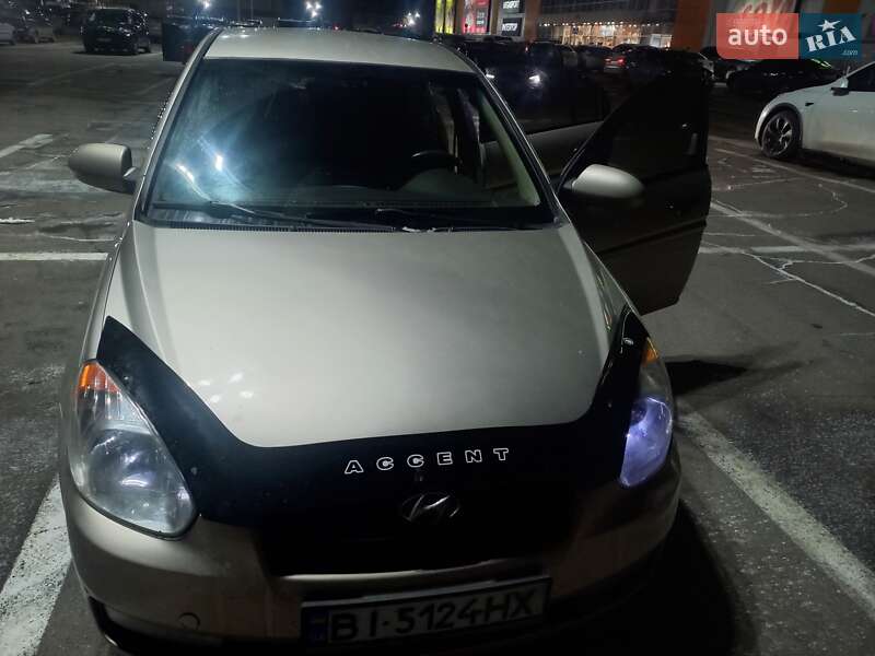 Седан Hyundai Accent 2008 в Полтаві