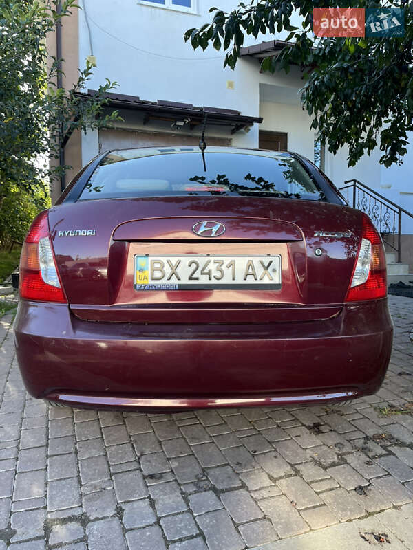 Седан Hyundai Accent 2008 в Хмельницькому фото 5 Седан Hyundai Accent 2008 в Хмельницькому