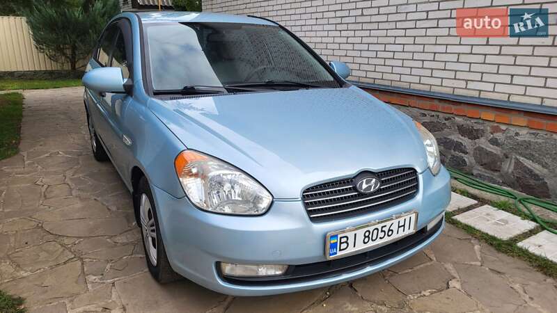 Седан Hyundai Accent 2008 в Миргороді