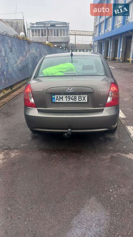 Седан Hyundai Accent 2008 в Житомире фото 10 Седан Hyundai Accent 2008 в Житомире