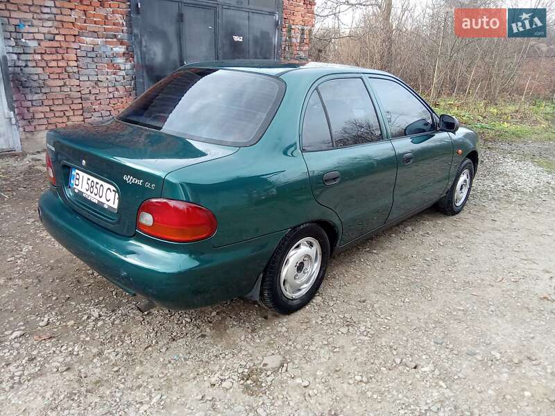Седан Hyundai Accent 1997 в Надворной фото 8 Седан Hyundai Accent 1997 в Надворной