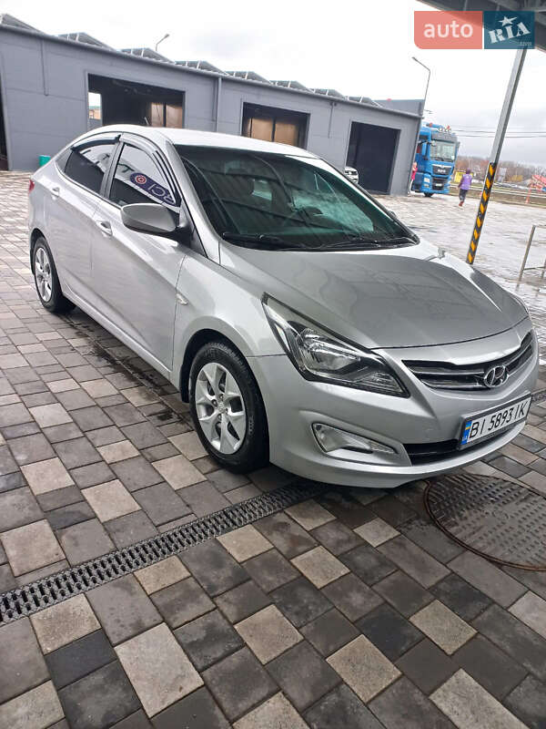 Седан Hyundai Accent 2016 в Полтаве