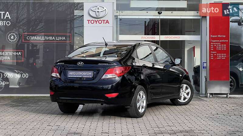 Седан Hyundai Accent 2012 в Ужгороде фото 2 Седан Hyundai Accent 2012 в Ужгороде