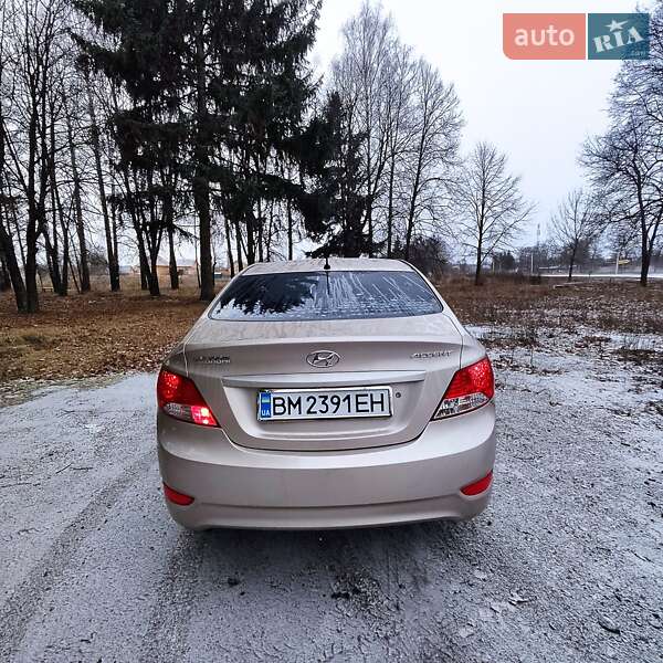 Седан Hyundai Accent 2012 в Ромнах фото 10 Седан Hyundai Accent 2012 в Ромнах