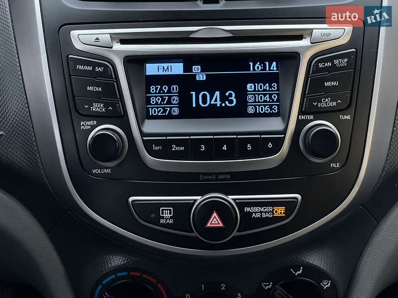 Седан Hyundai Accent 2016 в Одессе фото 15 Седан Hyundai Accent 2016 в Одессе