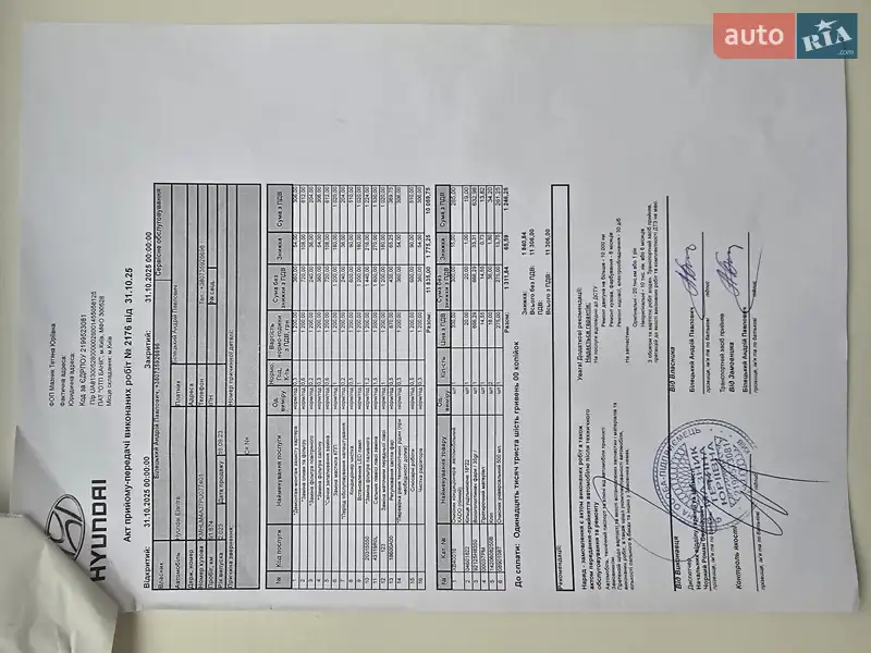 Седан Hyundai Elantra 2023 в Киеве документ