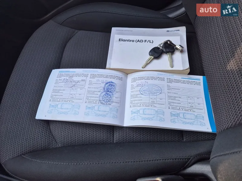 Седан Hyundai Elantra 2020 в Киеве документ