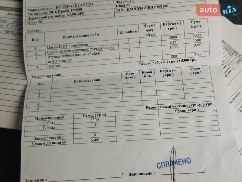 Седан Hyundai Elantra 2016 в Киеве