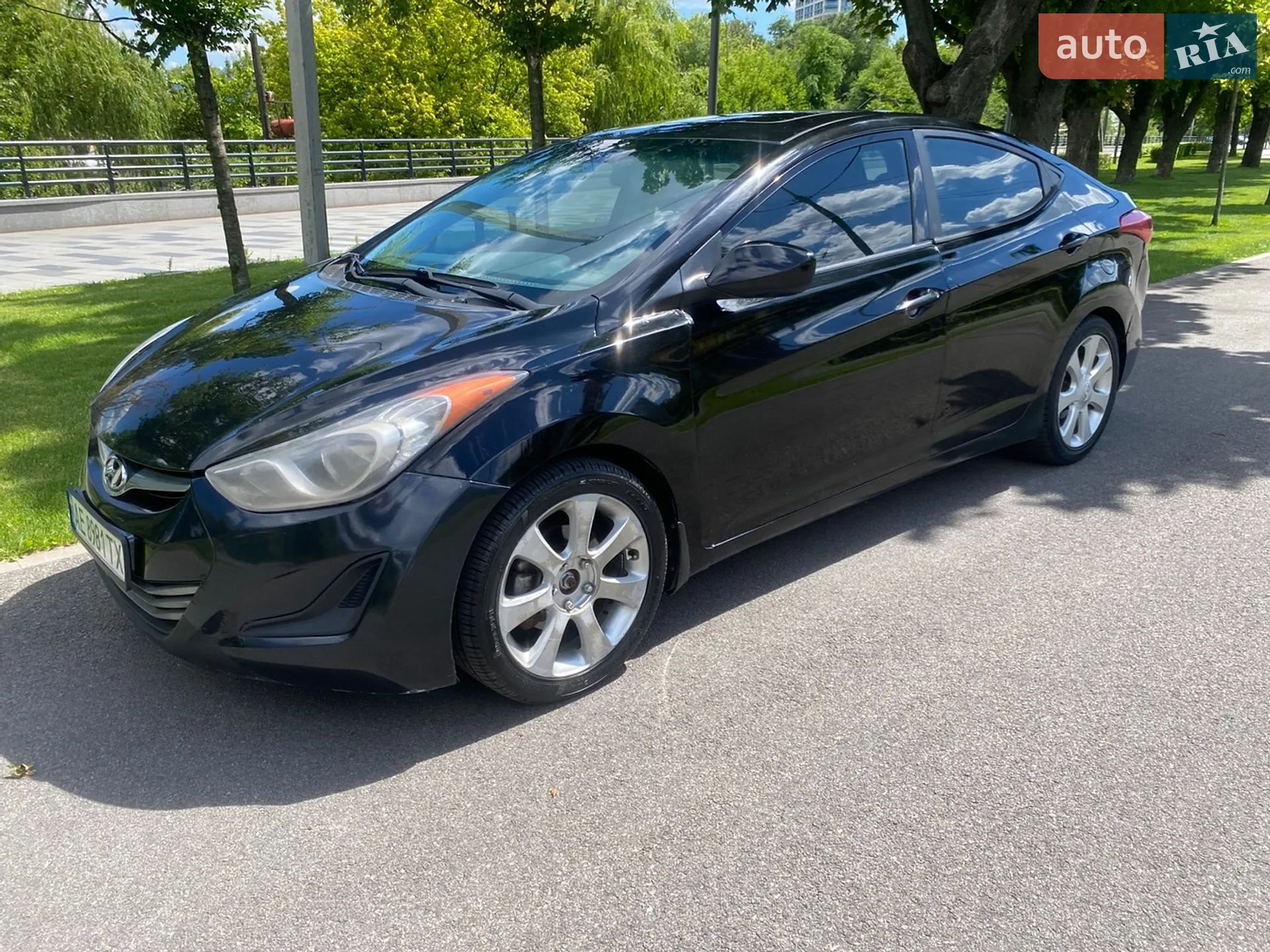 Hyundai Elantra 2012 VIN 5NPDH4AE2DH175452 фото оголошення 11 з 12