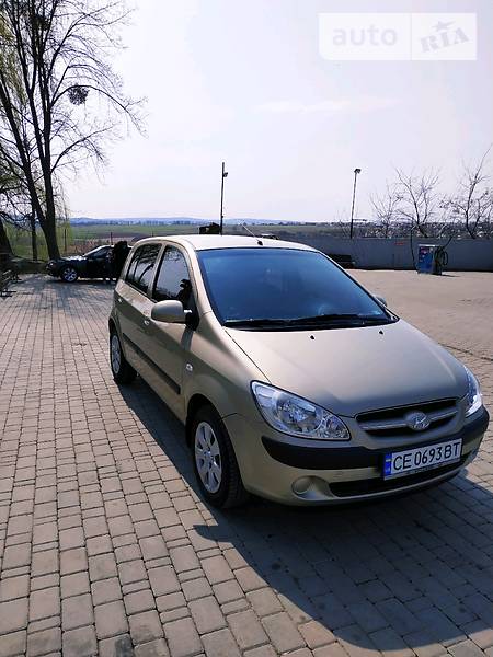 Седан Hyundai Getz 2009 в Черновцах