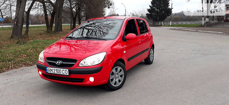 Хэтчбек Hyundai Getz 2008 в Звягеле