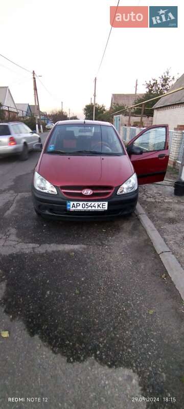 Хэтчбек Hyundai Getz 2008 в Запорожье