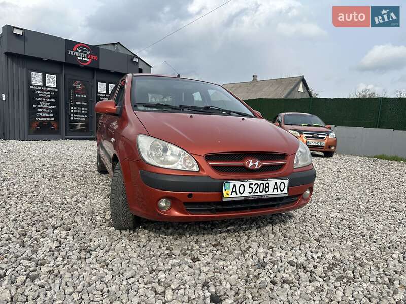 Хэтчбек Hyundai Getz 2008 в Днепре