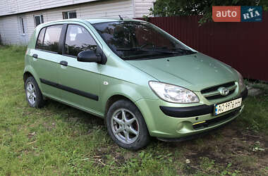 Хэтчбек Hyundai Getz 2005 в Тячеве