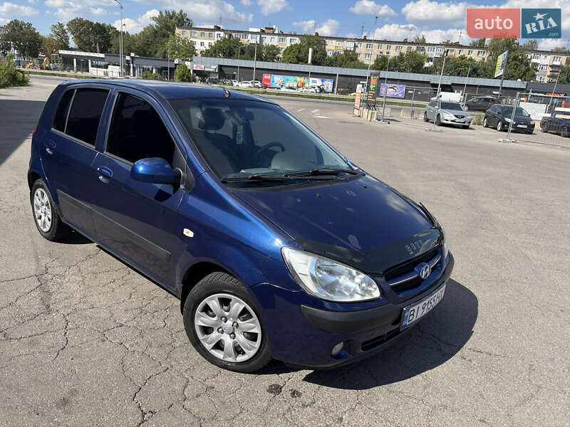 Хэтчбек Hyundai Getz 2007 в Полтаве