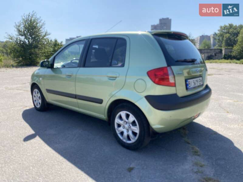 Хэтчбек Hyundai Getz 2007 в Кременчуге фото 2 Хэтчбек Hyundai Getz 2007 в Кременчуге