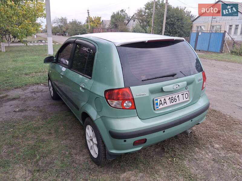 Хетчбек Hyundai Getz 2005 в Павлограді фото 4 Хетчбек Hyundai Getz 2005 в Павлограді