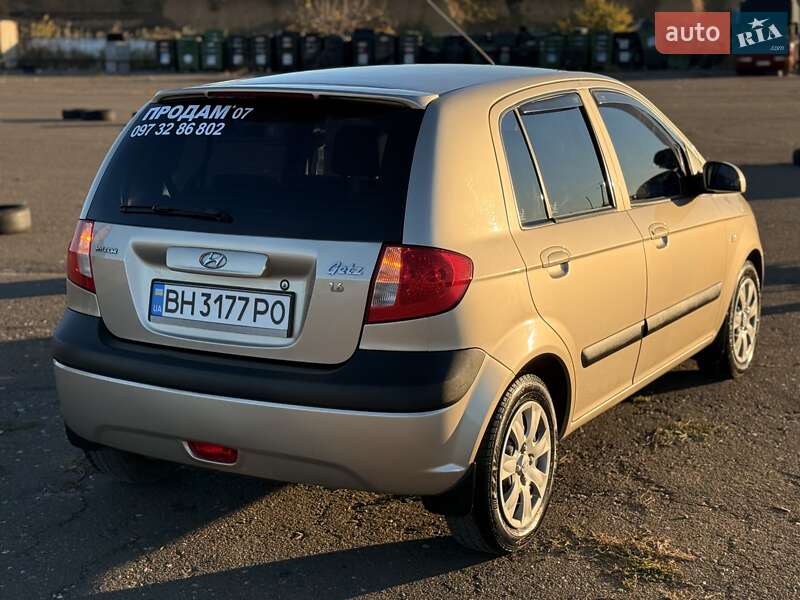 Хетчбек Hyundai Getz 2007 в Одесі фото 7 Хетчбек Hyundai Getz 2007 в Одесі