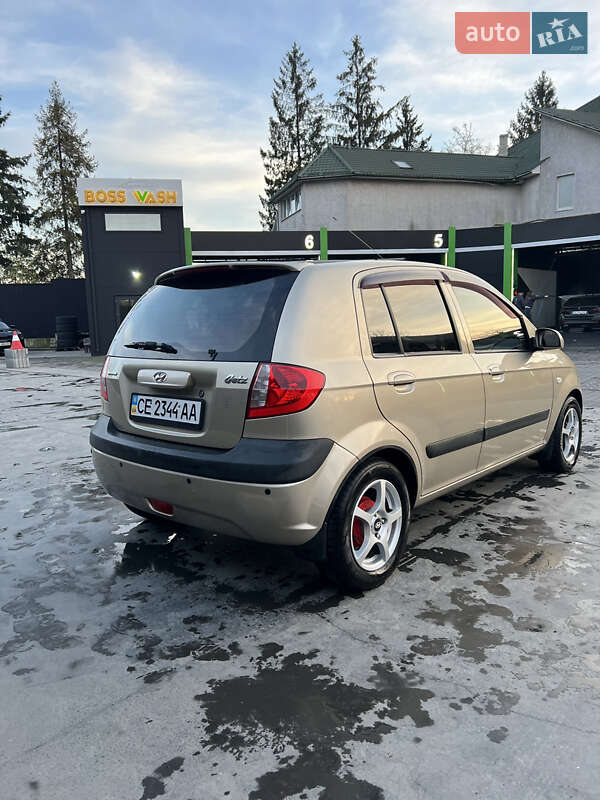 Хетчбек Hyundai Getz 2008 в Чернівцях фото 5 Хетчбек Hyundai Getz 2008 в Чернівцях