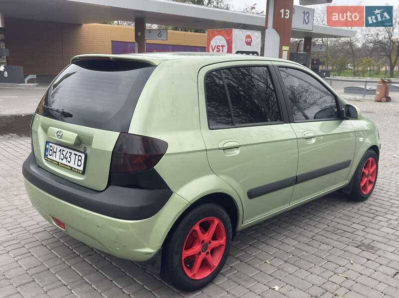 Хетчбек Hyundai Getz 2006 в Одесі фото 3 Хетчбек Hyundai Getz 2006 в Одесі